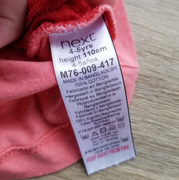 Next Direct 4-5 years zip-mouth shark tee - Picture 5 of 9